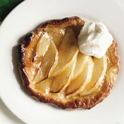 Individual tartes fines aux pommes
