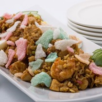 Indonesian fried rice (Nasi goreng)
