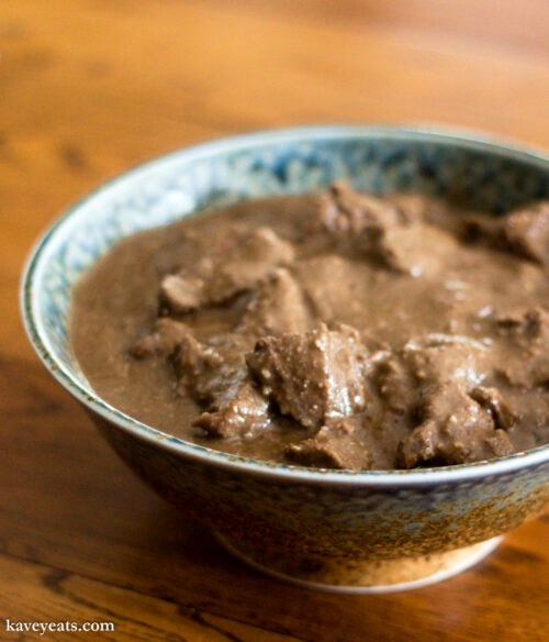Indonesian Makassar beef coto (Coto Makassar)