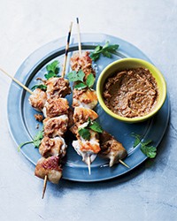 Indonesian-spiced peanut sauce