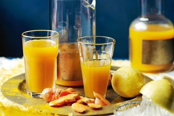 Indonesian turmeric and ginger drink (Jamu)