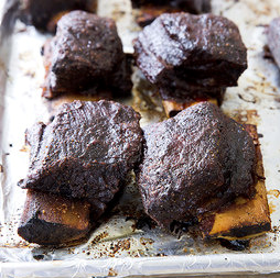 Indoor barbecue beef short ribs