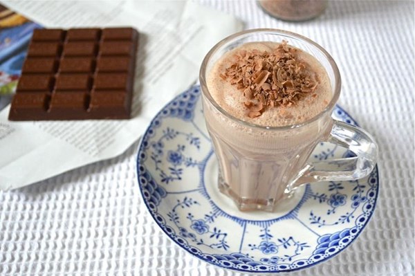 Indulgent chocolate milk