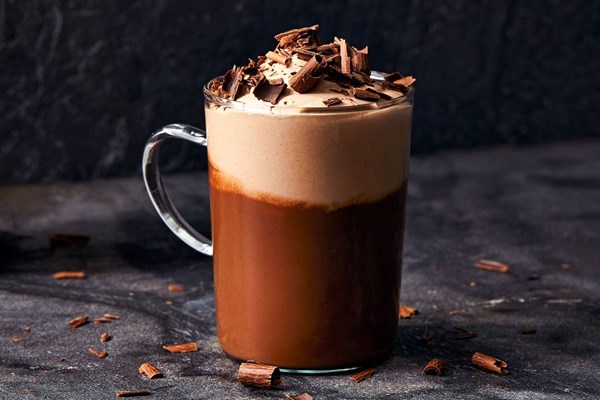 Indulgent hot chocolate