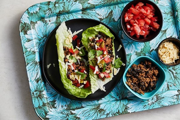 Inside-out tacos