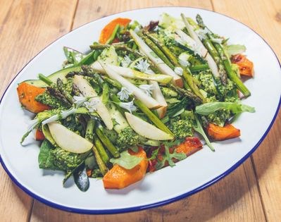 Inspired by spring salad