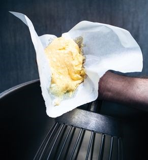 Instant churned butter