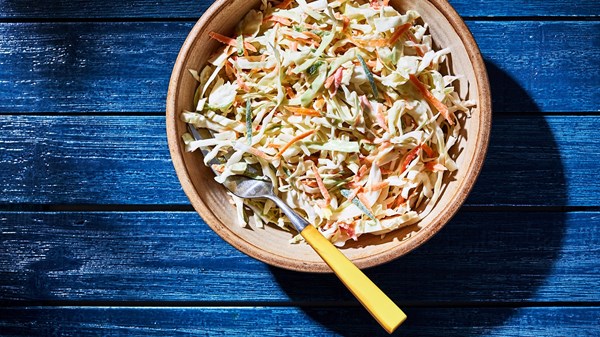 "Instant" coleslaw