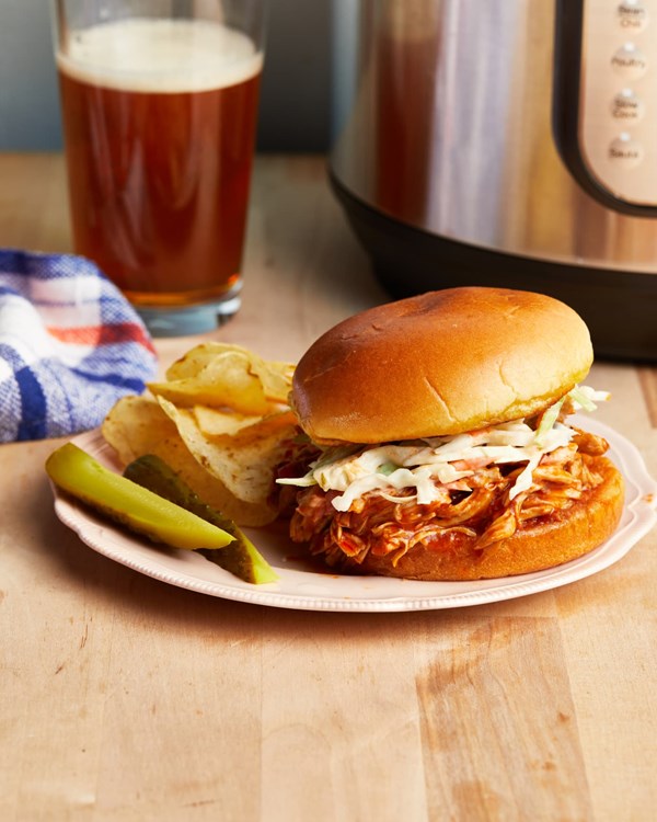 Instant Pot BBQ chicken