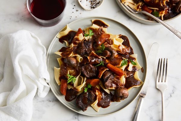 Instant Pot beef Bourguignon 