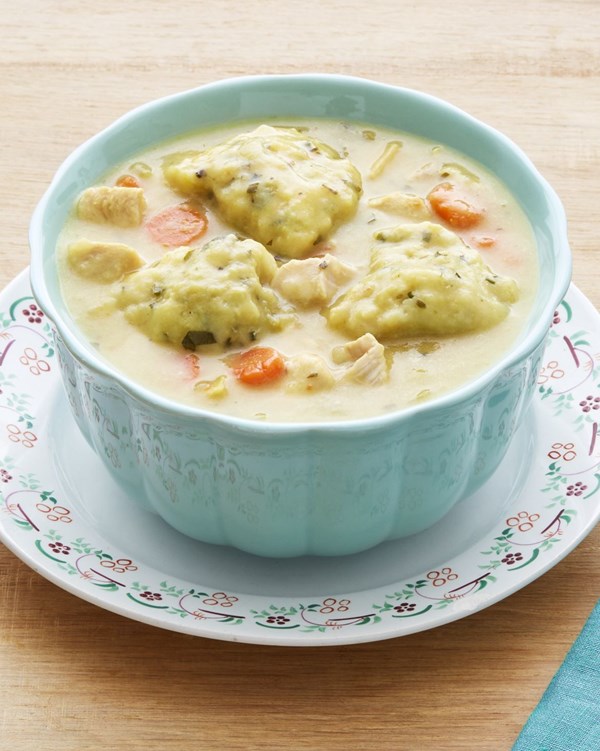 Instant Pot chicken and dumplings