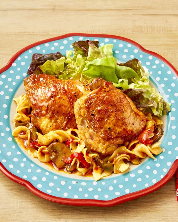 Instant Pot chicken cacciatore