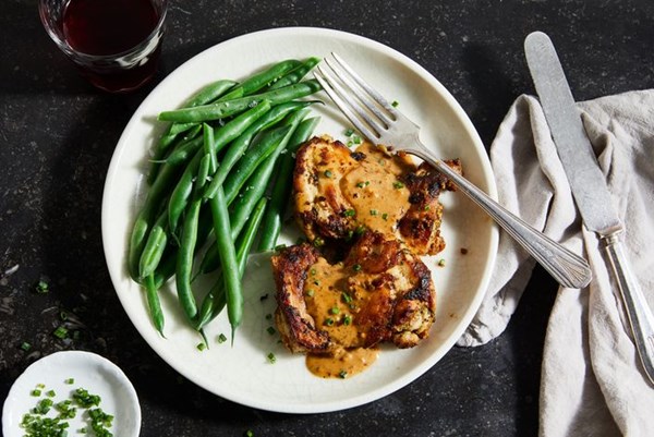 Instant Pot creamy garlic chicken 