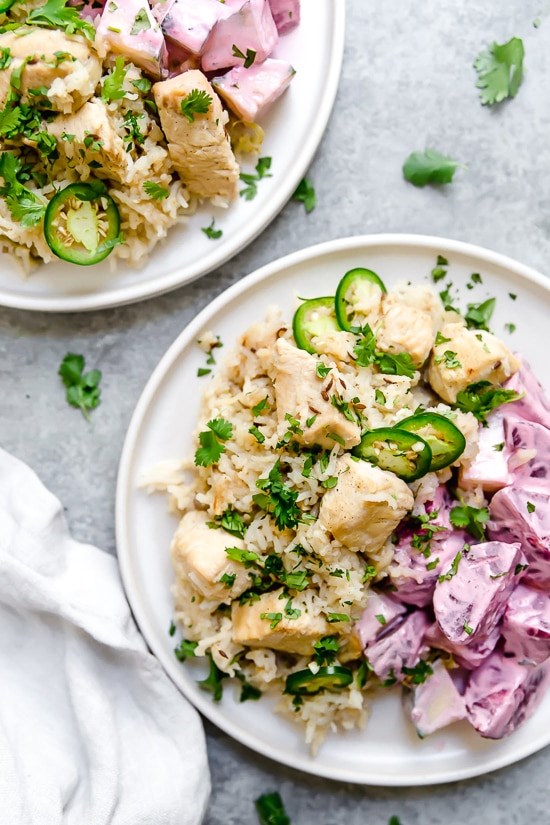 Instant Pot Indian chicken pulao