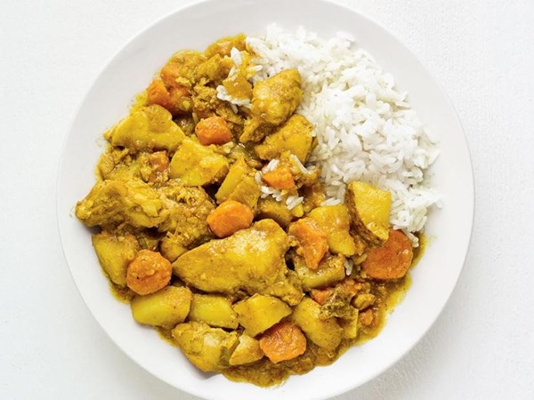 Instant-Pot Jamaican curry chicken 