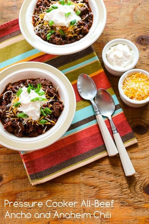 Instant Pot low-carb all-beef ancho and Anaheim chili