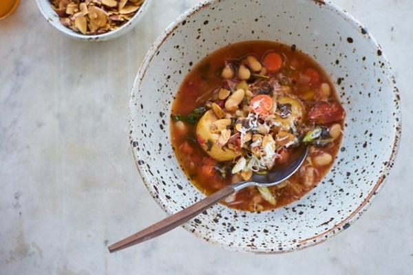 Instant Pot minestrone soup