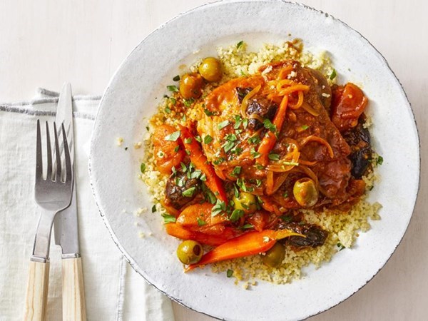 Instant Pot Moroccan chicken 