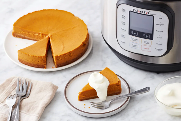Instant Pot pumpkin pie