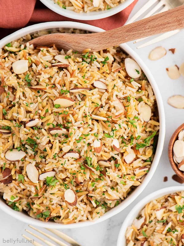 Instant Pot rice pilaf