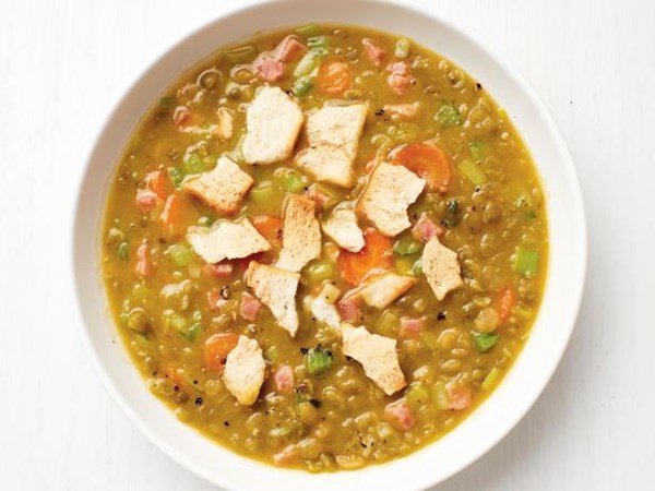 Instant Pot split pea soup