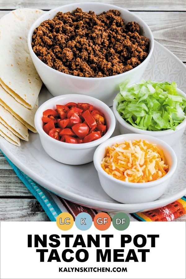 Instant Pot taco meat