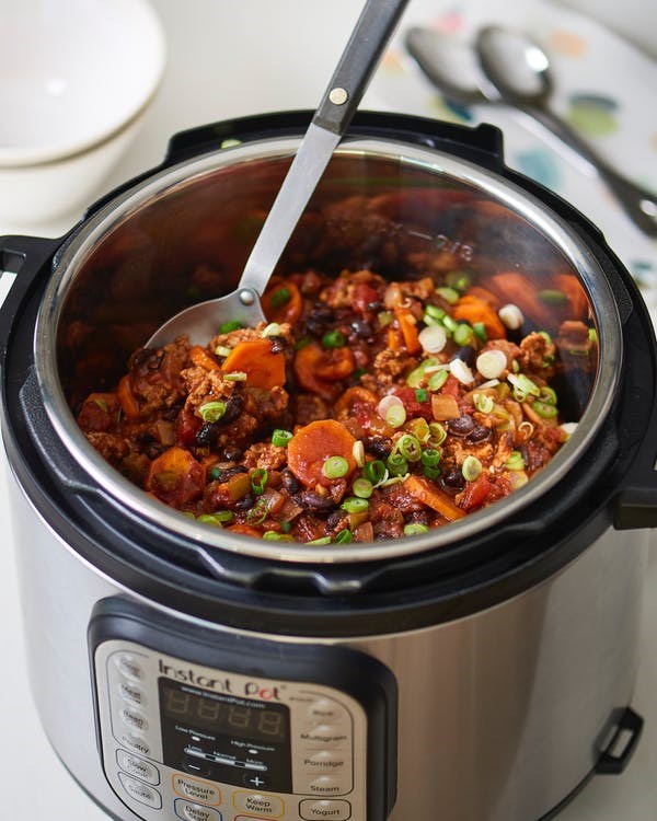 Instant Pot turkey chili