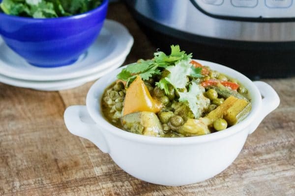 Instant Pot vegetable curry