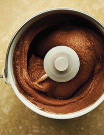 Intense chocolate ice cream 