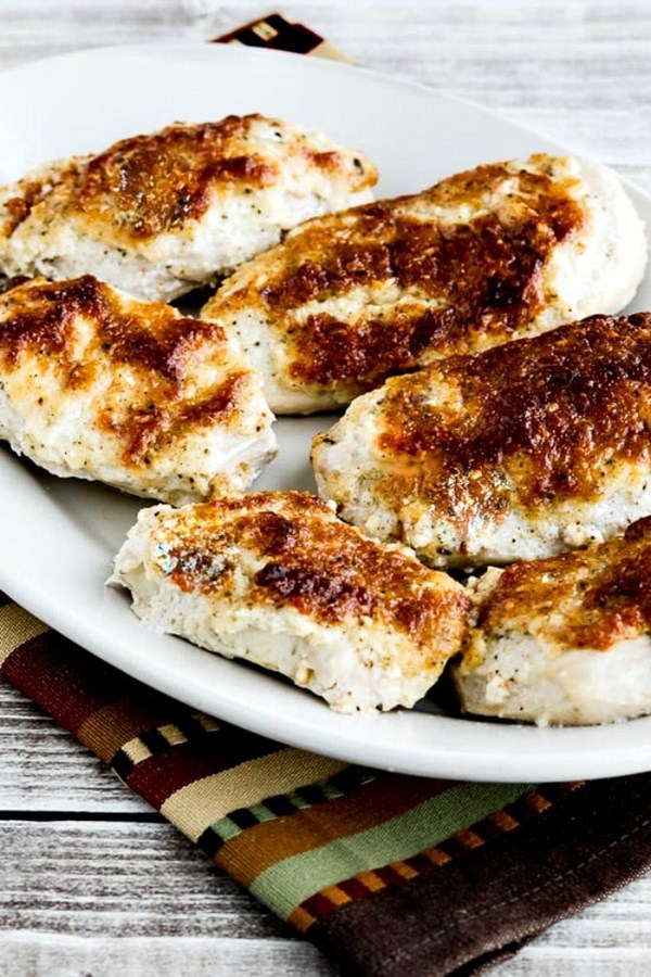 Internet's best baked mayo-Parmesan chicken