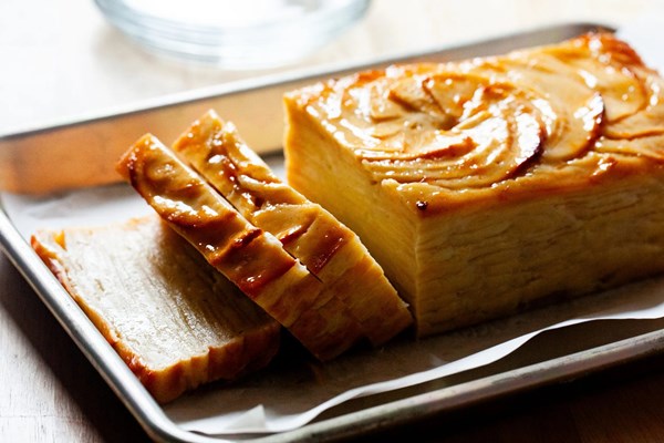Invisible apple cake (Gâteau invisible)