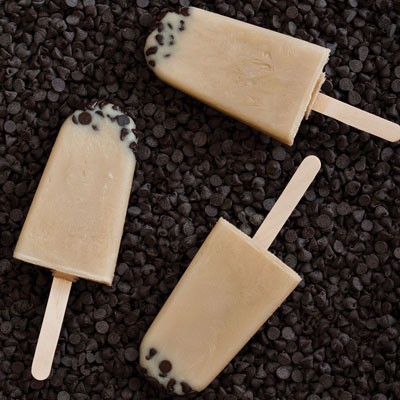 Invisible cookie dough ice pops
