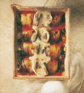 Involtini di melanzane al formaggio