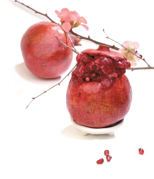 Iranian pomegranate granita