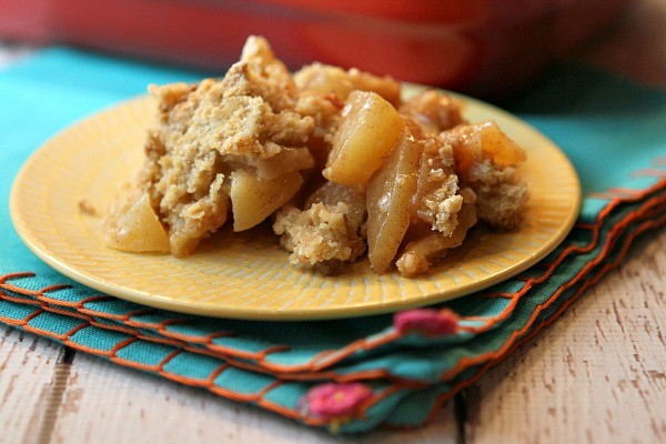 Irish apple crisp