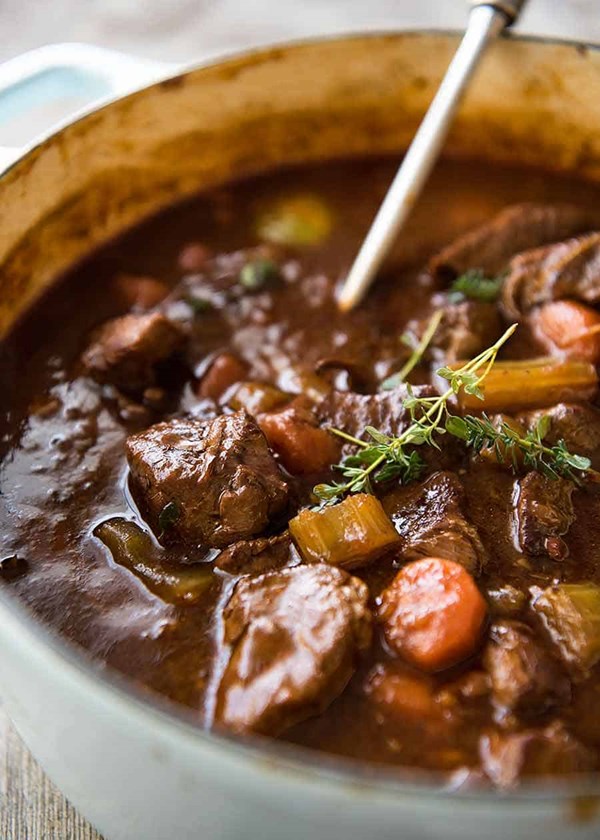 Irish beef and Guinness stew