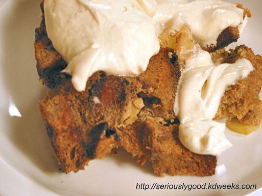 Irish bread pudding