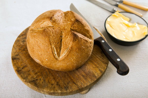 Irish brown soda bread
