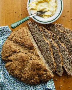 Irish brown soda bread