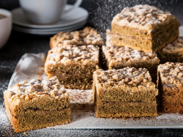 Irish coffee coffee cake [Irish whiskey streusel]