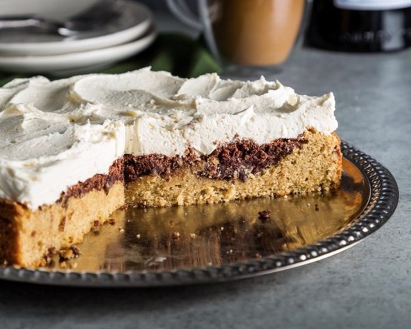 Irish cream cake