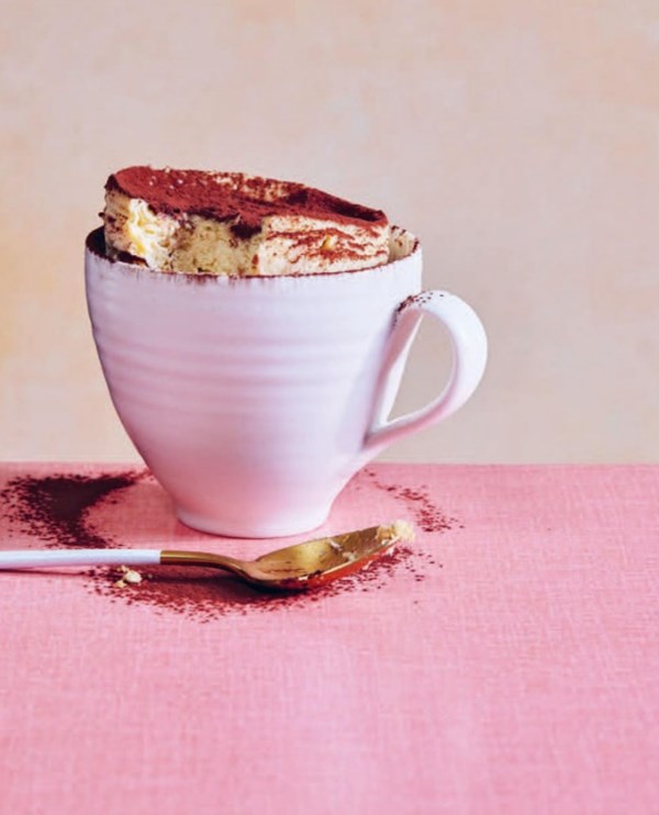 Irish cream cheesecake [mug cake]