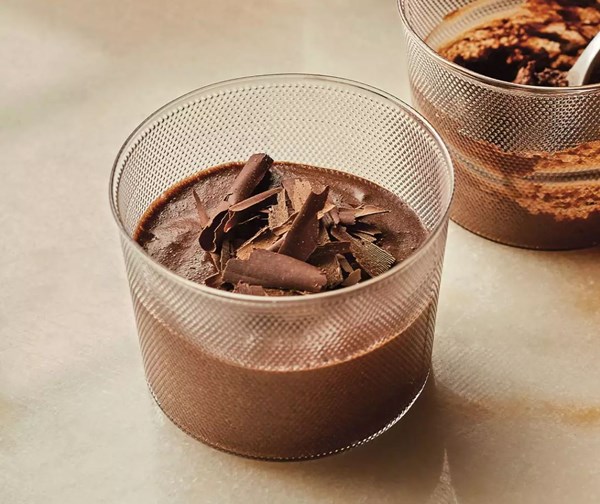 Irish cream chocolate mousse