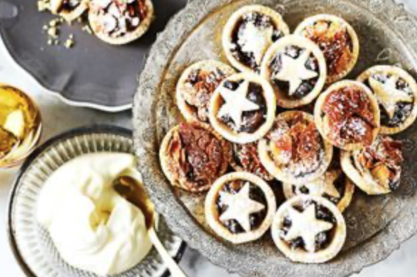 Irish cream mince pies