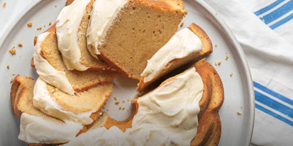 Irish cream pound cake