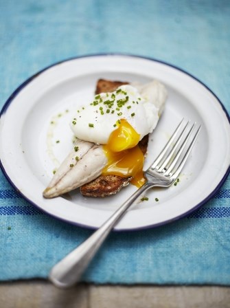 Irish mackerel breakfast