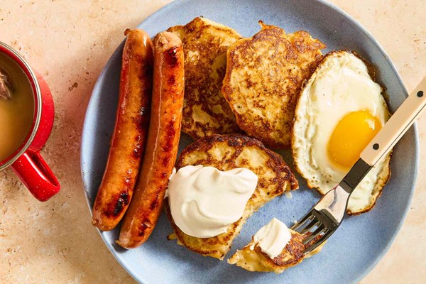 Irish potato pancakes (Boxty)