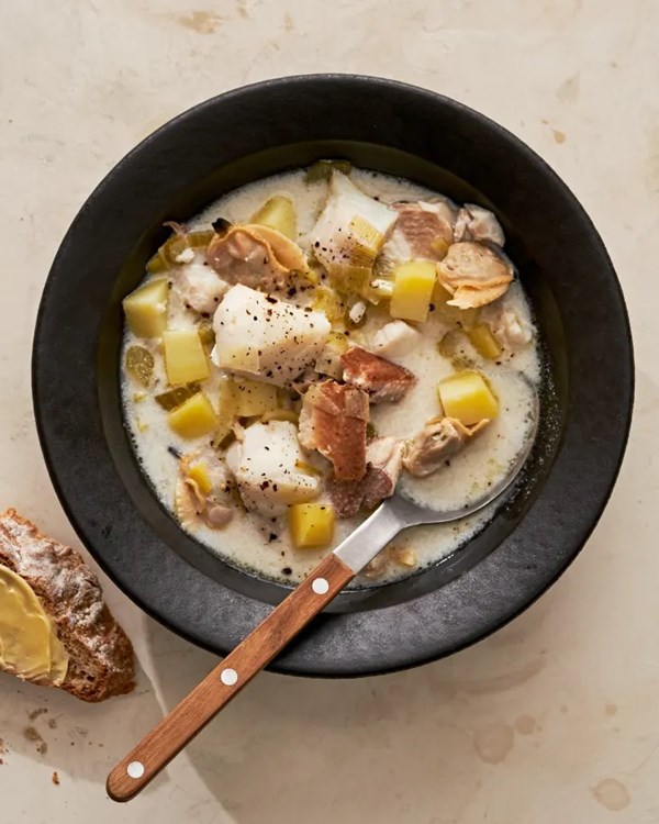 Irish seafood chowder