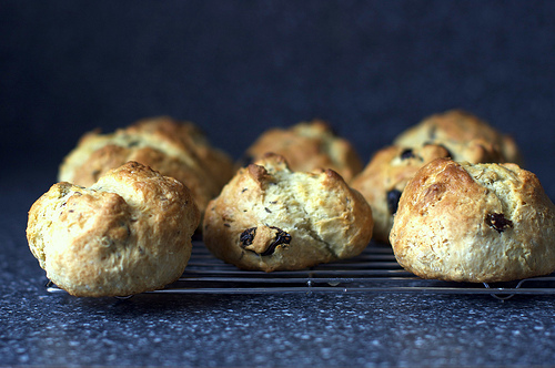 Irish soda bread scones
