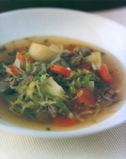 Irish stew broth